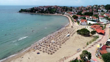 O sahilde denize girmek yasaklandı