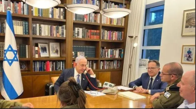 Beyrut saldırısı sonrası Netanyahu ofisinden fotoğraf paylaştı!