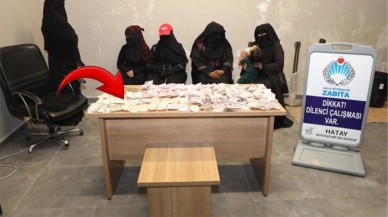 Yabancı uyruklu dilencinin yarım günlük kazancı dudak uçuklattı