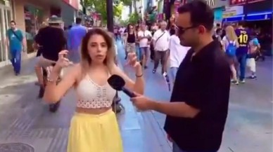 Sokak röportajında Cumhurbaşkanı Erdoğan'a ve vatandaşlara hakaret eden kadın hakkında karar verildi!