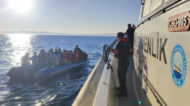 Çanakkale'de 43 düzensiz göçmen yakalandı!