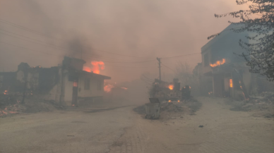 3 ilde orman yangını:  Bir köy 10 dakika içerinde tamamen küle döndü!