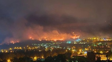 Son dakika! Lübnan'dan füze yağdı. İsrail alev alev yanıyor
