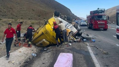 Erzincan'daki kazada polis Ömer Cihan,  eşi Aysun Fatma Cihan ve çocuğu öldü