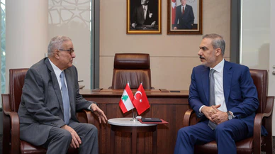 Bakan Fidan'dan Lübnan'a destek mesajı: "Türkiye her zaman yanınızda"