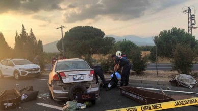 İzmir'de feci kaza: Hüseyin Ali Ceylan ve Zeliha Ceylan yaşamını yitirdi 3 ağır yaralı