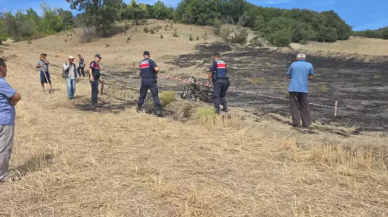 ATV alev alev yandı: Sürücü hayatını kaybetti!