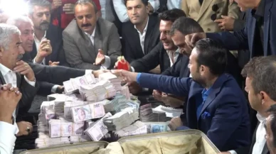 4 saatte 20 kişi saydı: Aşiret düğününde takılan takı dudak uçuklattı!