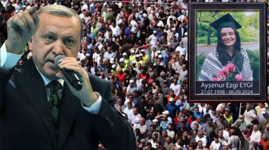 Cumhurbaşkanı Erdoğan'dan Ayşenur Ezgi Eygi mesajı!