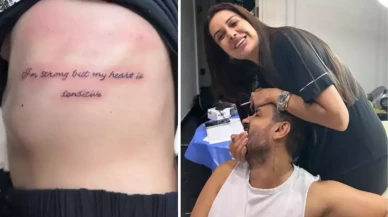 Engin ve Dilan Polat soluğu dövmecide aldı! Yazdırdıkları yazılar dikkat çekti