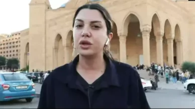 Fulya Öztürk Lübnan'da canlı yayın esnasında saldırıya uğradı