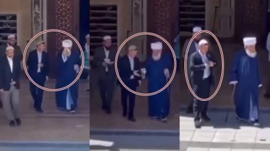 Menzil tarikatına bağlı şahıslardan mide bulandıran görüntüler!