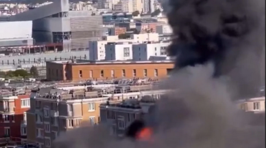 Paris'te 10 katlı binada yangın: Gaz tüpleri patladı!