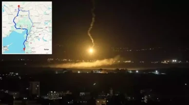 Savaş Türkiye sınırlarına mı geldi? 'İsrail Suriye'yi vurdu' iddiası büyük ses getirdi!