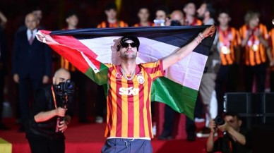 Galatasaray'ın yıldız futbolcusundan İsrail'e küfür