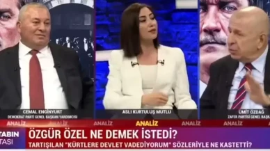 Ümit Özdağ o ismin yayına katılacağını duyunca stüdyoyu terk etti