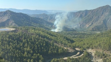 Dalaman orman yangını kontrol altına alındı