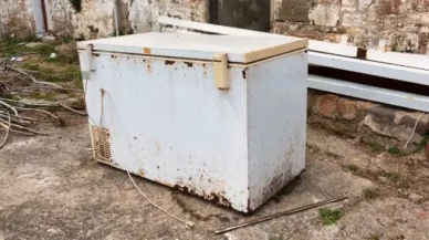 Ücretsiz aldığı derin dondurucudan,  kayıp olan genç kıza ait ceset parçaları çıktı