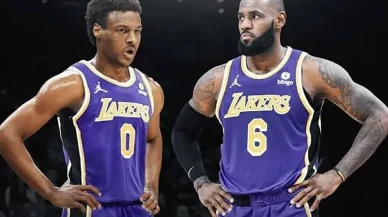 LeBron ve Bronny James,  NBA tarihine geçti