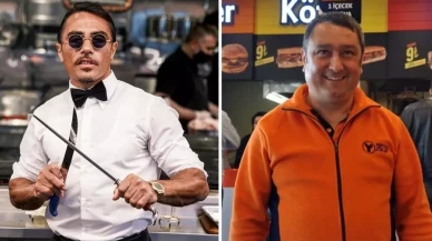 Köfteci Yusuf'ta domuz eti skandalı sürerken,  Nusret'ten dikkat çeken paylaşım