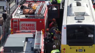 İETT otobüsü yolun karşısına geçmeye çalışan kadını ezdi