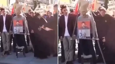 Trabzon'da Öcalan ve Netanyahu'ya tepki: Maketler idam edildi!