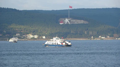 Olumsuz hava şartları sebebiyle bazı feribot seferleri iptal edildi
