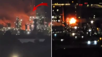 İzmir Aliağa'da Tüpraş Rafinerisi'nde patlama!
