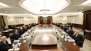 9 yıl sonra ilk:  Cumhurbaşkanlığı Kabinesi Çankaya Köşkü'nde toplandı!