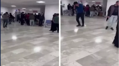 Ankara Gölbaşı Devlet Hastanesi'nde hasta  yakınları doktora saldırdı!