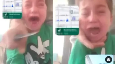 Burdur’da dehşet! Evladının boğazına bıçak dayayıp eşini tehdit etti!