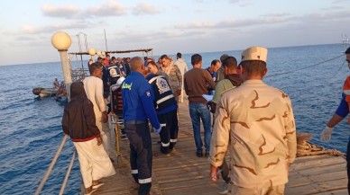 Mısır'da batan turist teknesinde 4 kişinin cansız bedenine ulaşıldı