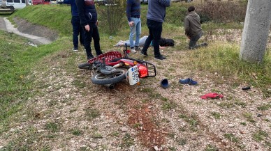 Ordu Fatsa’da motosiklet kazası!