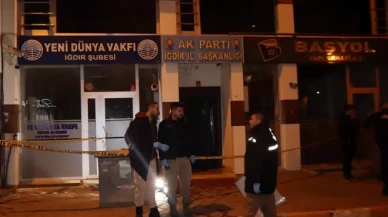 AK Parti il başkanlığına molotoflu saldırı!