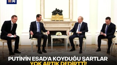 Putin'in Esad'a koyduğu şartlar yok artık dedirtti!