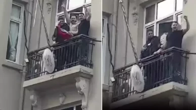 İstanbul’da Suriye Konsolosluğu’nda Suriye bayrağı değiştirildi!