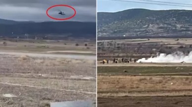 Isparta'da askeri helikopter düştü! 5 askerimiz şehit oldu