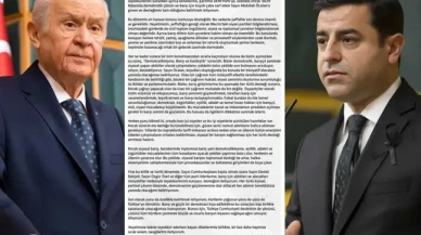 Devlet Bahçeli’den Selahattin Demirtaş’ın açıklamasına yorum!