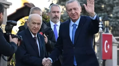 Cumhurbaşkanı Erdoğan ile Devlet Bahçeli arasındaki görüşme sona erdi