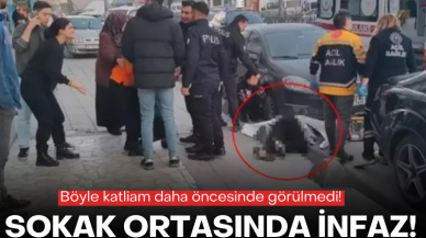 Sokak ortasında husumetlisini infaz etti!
