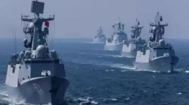 Dünyayı korkutan gerginlik! İki ülkenin gemileri karşı karşıya geldi