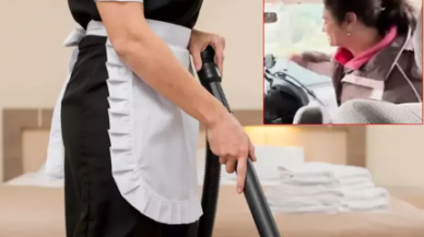 Ünlü oyuncu,  markette çalışıp evlere temizliğe gidiyor