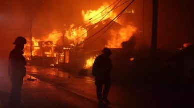 ABD felaketi yaşıyor! Saatlerdir süren yangın nedeniyle OHAL ilan edildi