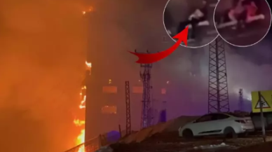 Yangında kahreden detay: Battaniye getirin,  bebeğimi atacağım