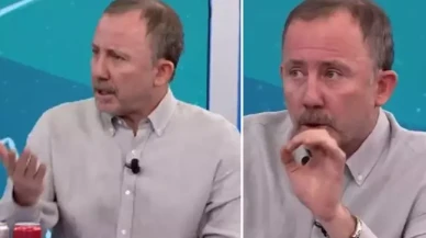 Sergen Yalçın canlı yayında delirdi: Yemin olsun rezil rüsva ederim