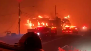 Yangın ABD'yi resmen yok ediyor!