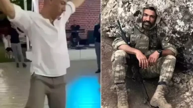Şehit binbaşının son görüntüleri duygulandırdı