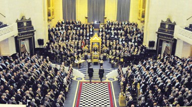 Mason localarının,  gizemli ritüelleri ve toplantıları ilk kez ifşa edildi