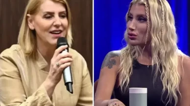 Uçakta karşılaşan İrem Derici ve Sevda Türküsev birbirine girdi