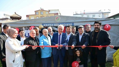 Kepez’de Sanatla Büyüyen Nesiller: Sanat Çadırı Açıldı!